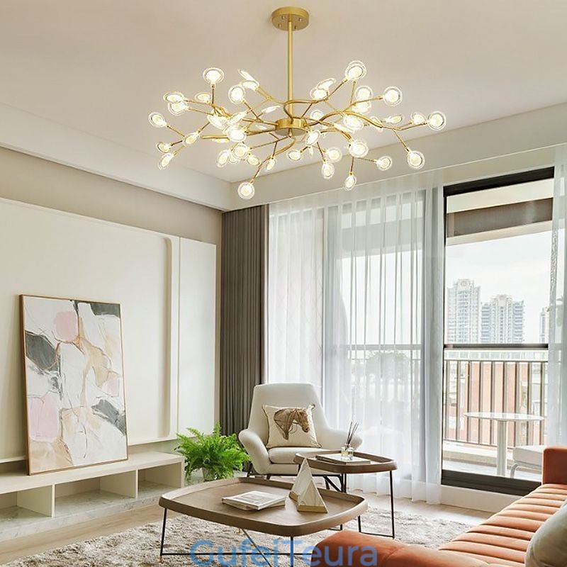 נברשת סניפים בסגנון נורדי תליון