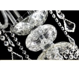 נברשת קריסטל אירופאית קישוט קריסטל אור תקרה עם 65 נורות