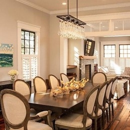 נברשת מתכת ציור קריסטל מודרני עכשווי