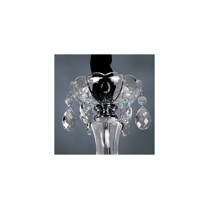 נברשת קריסטל אלגנטית עם 6 אורות