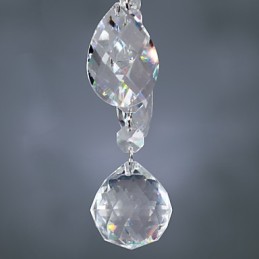 נברשת קריסטל אלגנטית עם 6 אורות