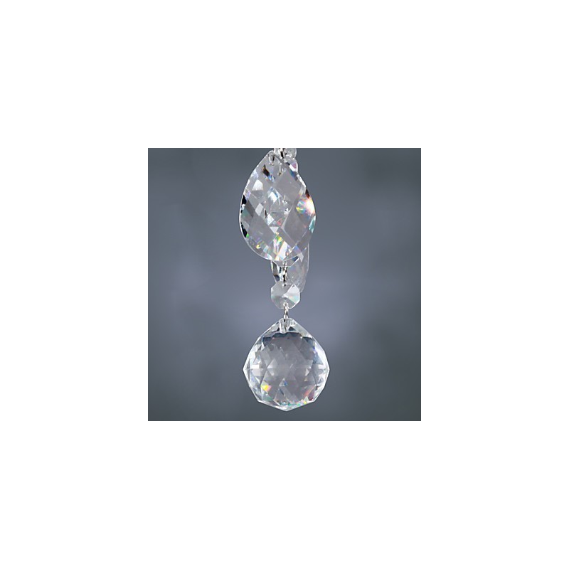 נברשת קריסטל אלגנטית עם 6 אורות