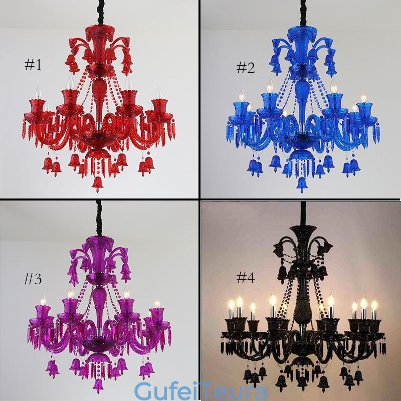 אור תקרת קריסטל אירופאי נברשת טבעת פעמונים אור תליון