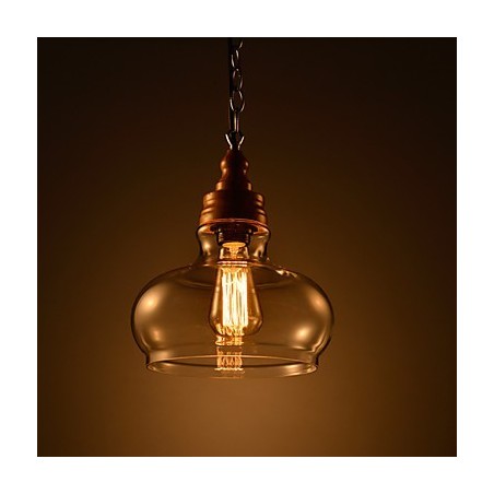 אורות תליון 1 אור מודרני פשוט אומנותי