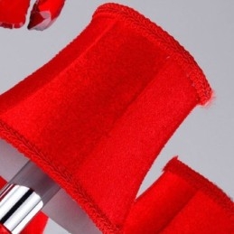 נברשת קריסטל יוקרתית בצבע אדום אירופאי אור תליון