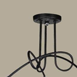 אורות תליון מתכת מודרנית עכשווית