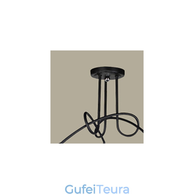 אורות תליון מתכת מודרנית עכשווית