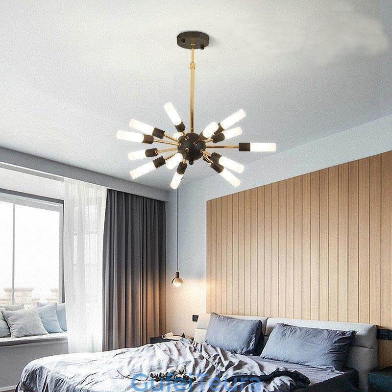 נורדי תליון מנורת נברשת עגולה Creative