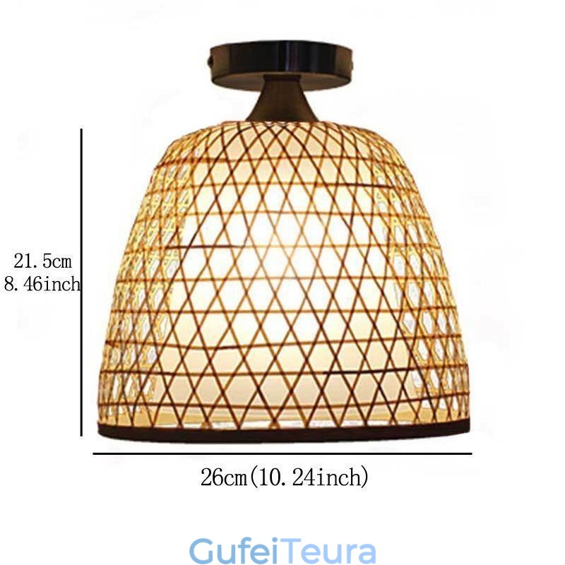 במבוק חצי פלאש Mount Creative עגול אור תקרה תאורת פרוזדור