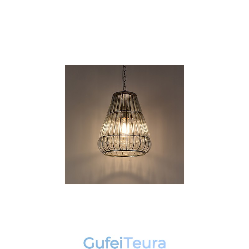 נברשת זכוכית כרום מודרנית מודרנית