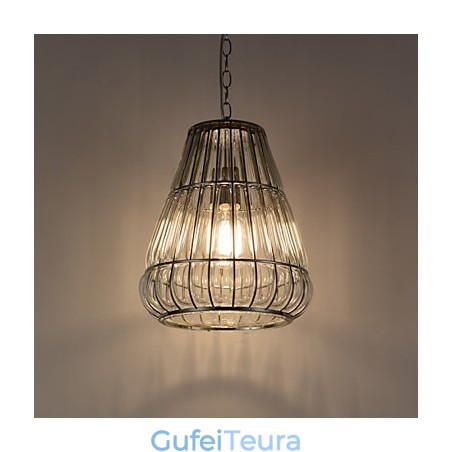 נברשת זכוכית כרום מודרנית מודרנית