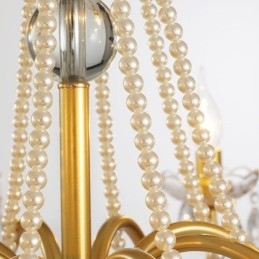 אור תליון קריסטל אמריקאי בסגנון כפרי יצירתי ברזל אמנות אור תקרה