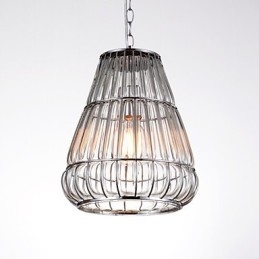 נברשת זכוכית כרום מודרנית מודרנית