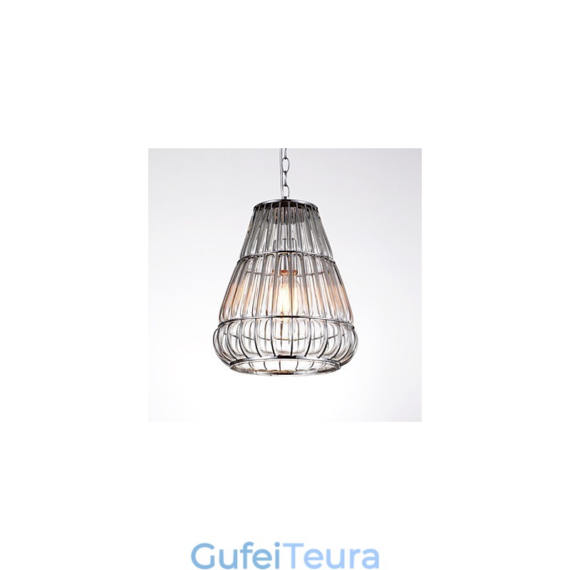 נברשת זכוכית כרום מודרנית מודרנית