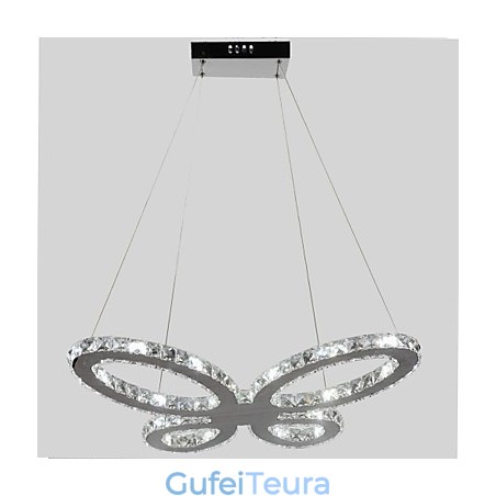 נברשת מתכת כרום מודרנית מודרנית