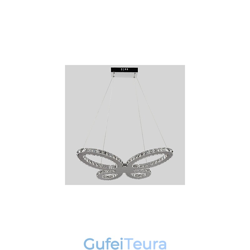 נברשת מתכת כרום מודרנית מודרנית