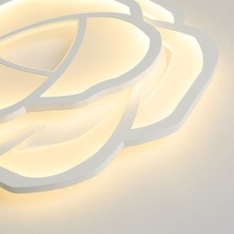 Flush Mount Modern Simple Rose אקריליק תקרה 52 ס"מ
