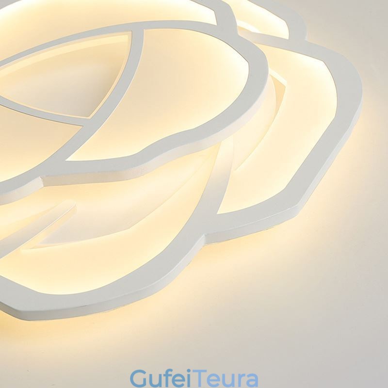 Flush Mount Modern Simple Rose אקריליק תקרה 52 ס"מ