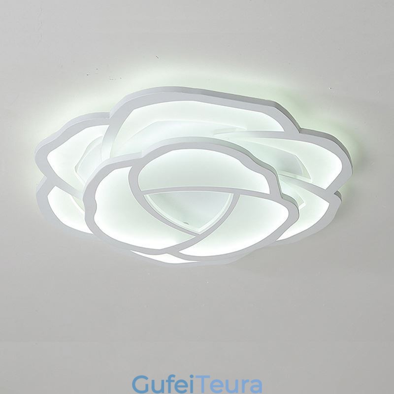 Flush Mount Modern Simple Rose אקריליק תקרה 52 ס"מ