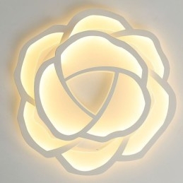 Flush Mount Modern Simple Rose אקריליק תקרה 52 ס"מ