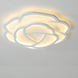 Flush Mount Modern Simple Rose אקריליק תקרה 52 ס"מ