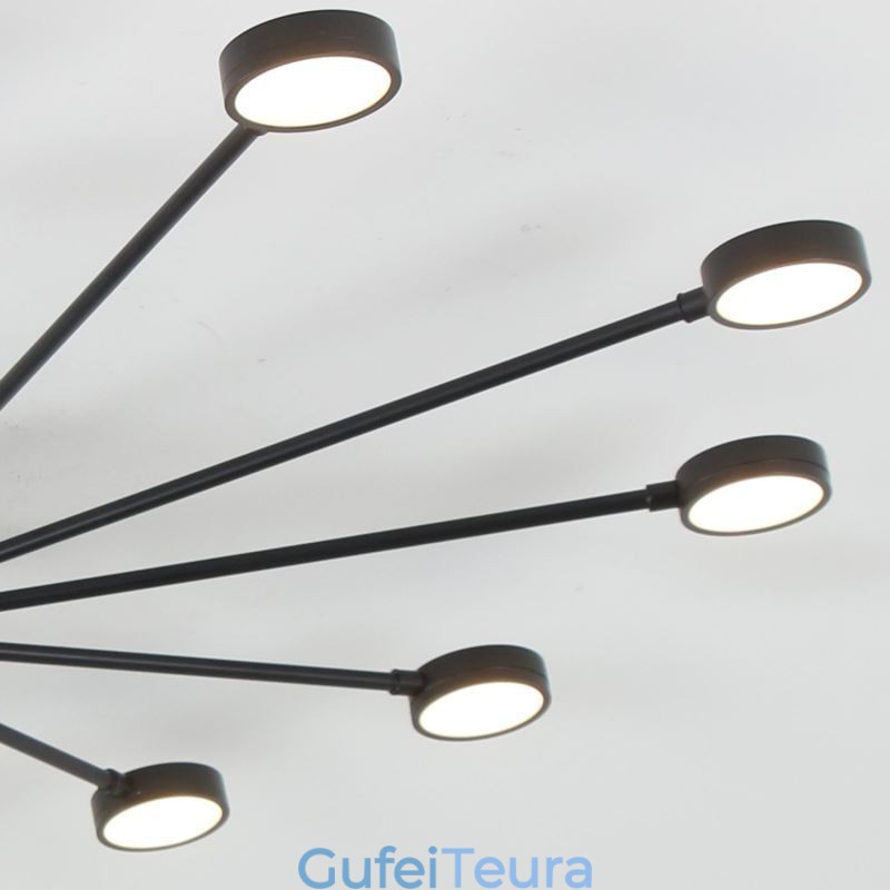 גוון תאורה אקרילי מסוג תקרה מודרני מינימליסטי מסוג Flush Mount