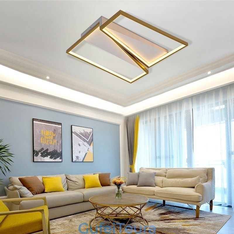 פלאש הר מינימליסטי פסיפס טרפז תקרה תאורת