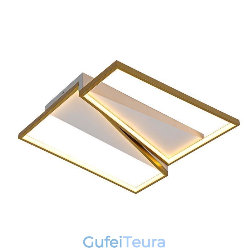 פלאש הר מינימליסטי פסיפס טרפז תקרה תאורת