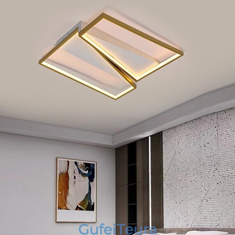 פלאש הר מינימליסטי פסיפס טרפז תקרה תאורת