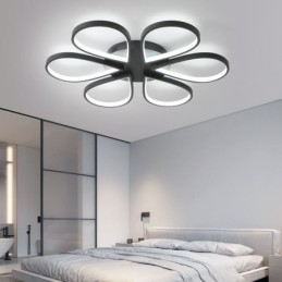 תאורת תקרת תלתן מינימליסטית מסוג Flush Mount