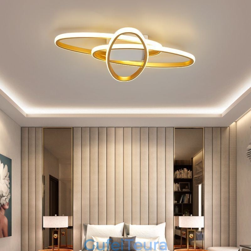 Flush Mount Minimalist Surround Planet Ceiling Light