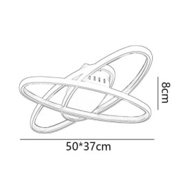 Flush Mount Minimalist Surround Planet Ceiling Light