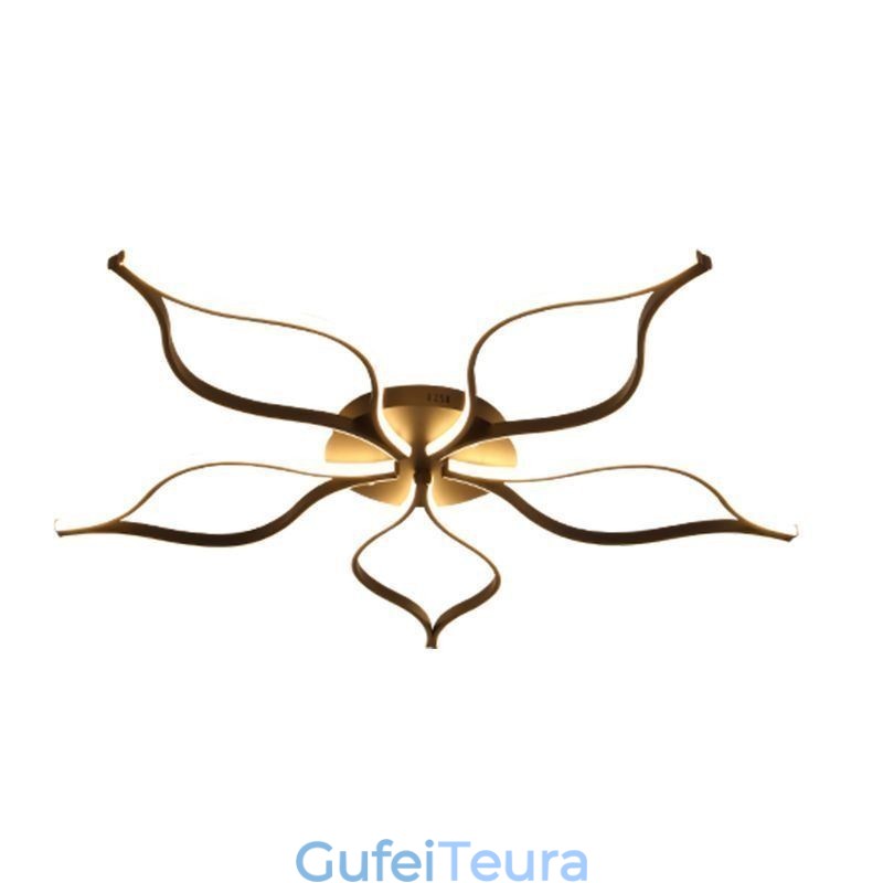 Flush Mount Minimalist Five Leaf Flower Ceiling Light