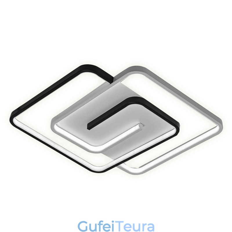 תאורת תקרה מרובעת אקרילית פלאש הר