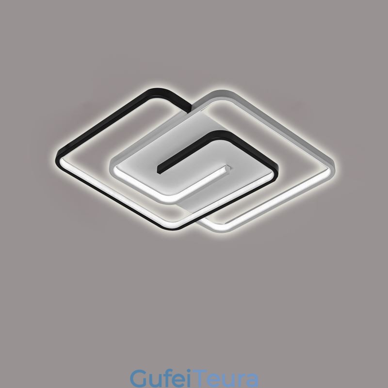 תאורת תקרה מרובעת אקרילית פלאש הר