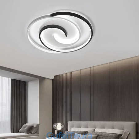 תאורת תקרה עגולה אקרילית מסוג Flush Mount תאורת תקרה עגולה אקרילית מסוג Flush Mount