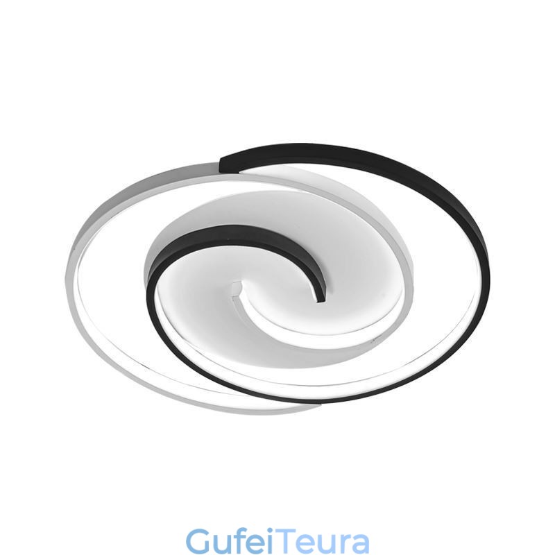 תאורת תקרה עגולה אקרילית מסוג Flush Mount