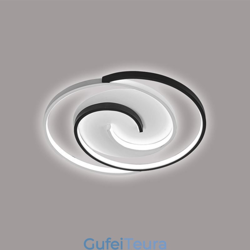 תאורת תקרה עגולה אקרילית מסוג Flush Mount