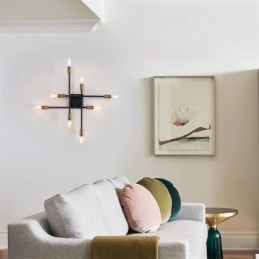 תאורת תקרה דקורטיבית בסגנון רטרו רטרו פלאש הר אמריקאי