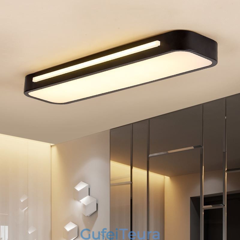 תאורת תקרה אקרילית מודרנית מסוג Flush Mount