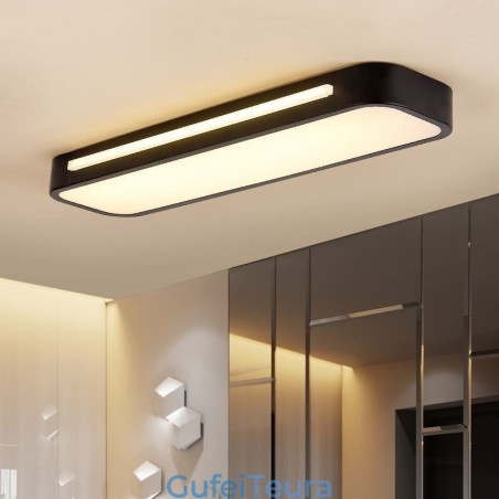 תאורת תקרה אקרילית מודרנית מסוג Flush Mount