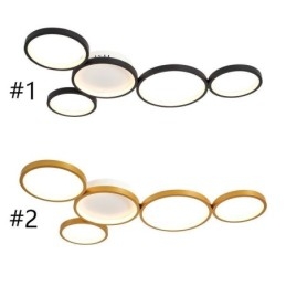 תאורת תקרה אומנותית מאלומיניום מודרנית