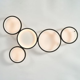 תאורת תקרה אומנותית מאלומיניום מודרנית