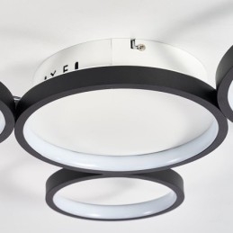 תאורת תקרה אומנותית מאלומיניום מודרנית