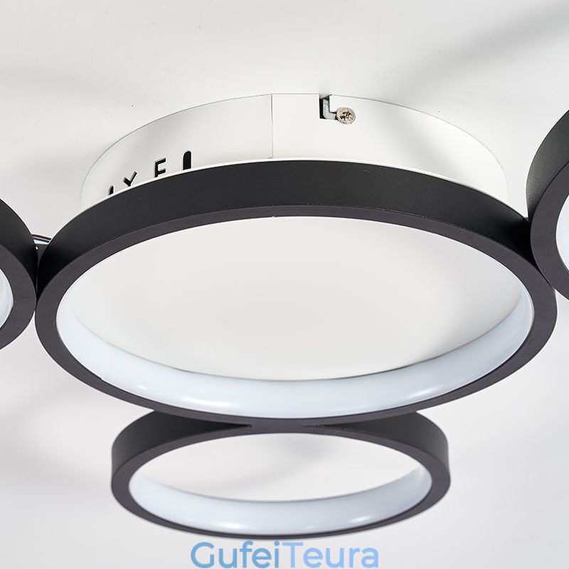 תאורת תקרה אומנותית מאלומיניום מודרנית