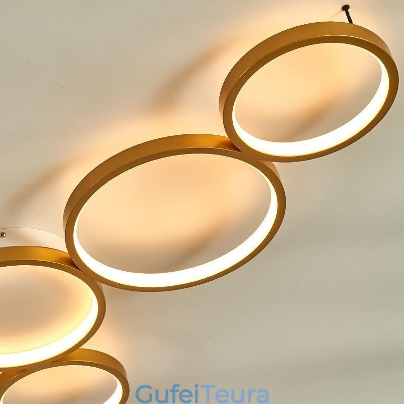 תאורת תקרה אומנותית מאלומיניום מודרנית