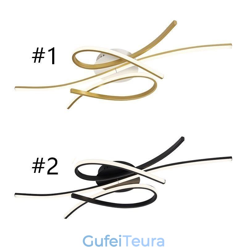 תאורת תקרת פרפר מינימליסטית