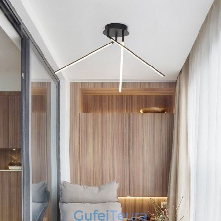 Creative Flush Mount אלומיניום מנורת תקרה טחנת רוח Creative Flush Mount אלומיניום מנורת תקרה טחנת רוח