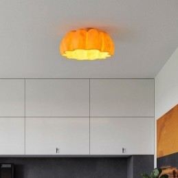 ראש יחיד דלעת פלאש הר יפני רטרו אורות תקרה