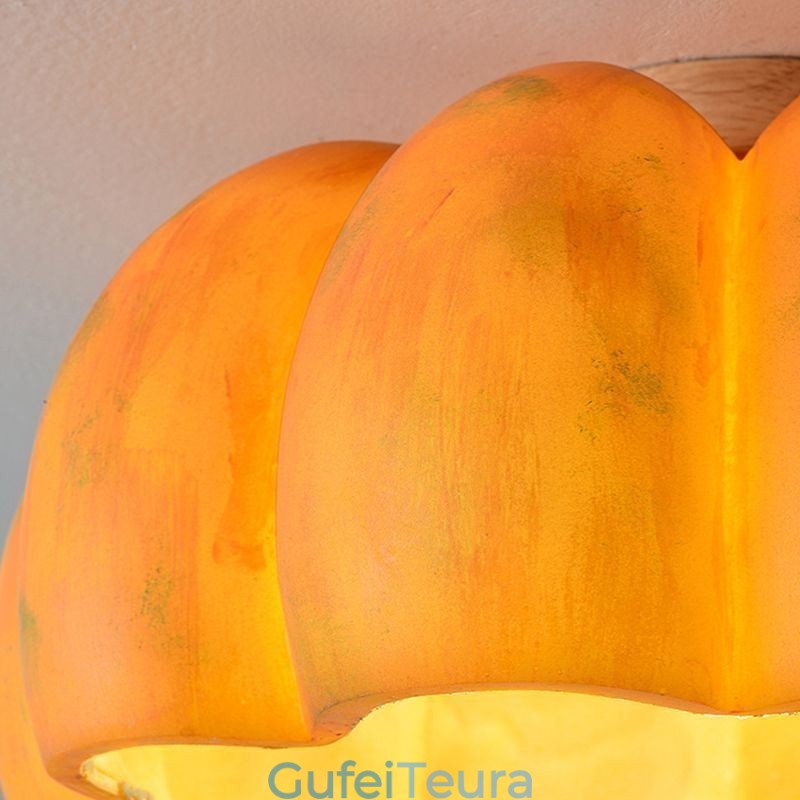 ראש יחיד דלעת פלאש הר יפני רטרו אורות תקרה